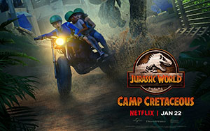 An animated-action web-series `Jurassic World Camp Cretaceous` (Release - January 22, 2021)